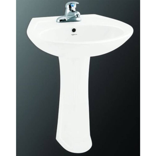 Lavabo treo tường BS 401 và chân BS 501