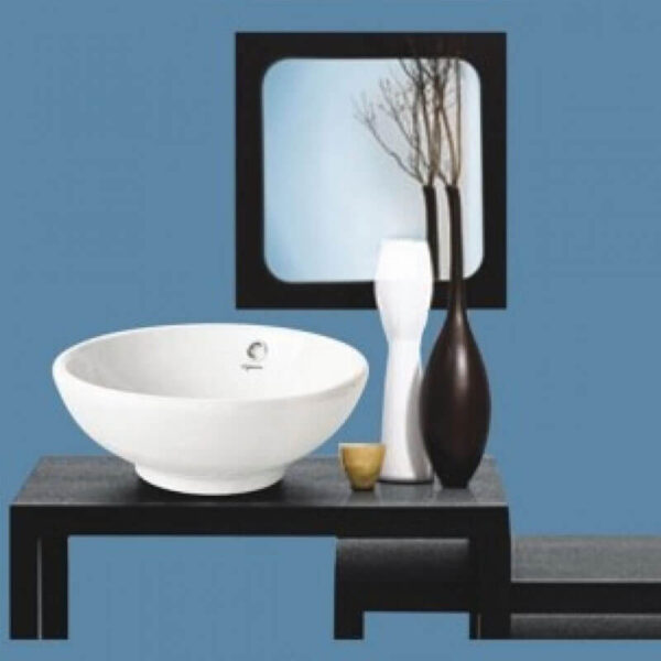 Lavabo dương vành bàn đá BS 410
