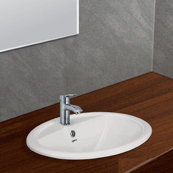 Lavabo dương vành bàn đá CD1