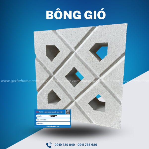 Gạch bông gió T007