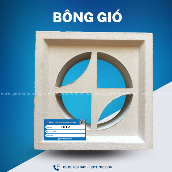 Gạch bông gió T012