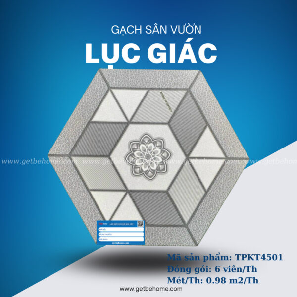 Gạch sâ vườn lục giác TPKT4501