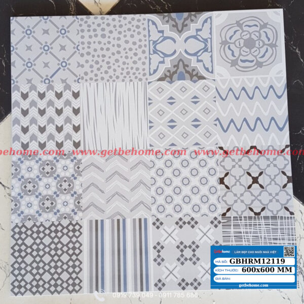 Gạch bông (60x60) GBHRM12119