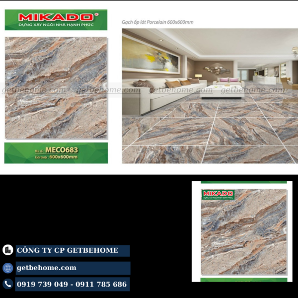 Gạch ốp lát (60x60) MECO683