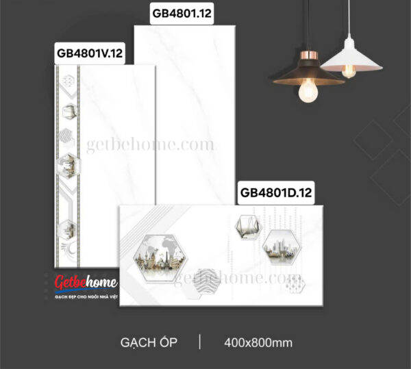 Gạch ốp tường (40x80) GB4801_V_D.12
