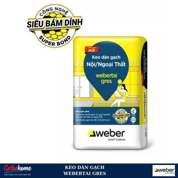 Keo dán gạch Weber Tai-gres