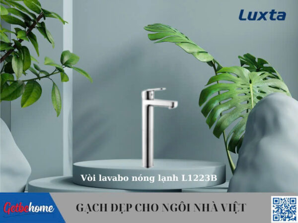 Vòi Lavabo nóng lạnh Luxta L1223B