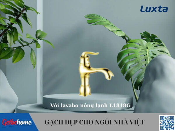 Vòi Lavabo nóng lạnh Luxta L1218G