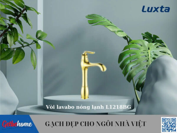 Vòi Lavabo nóng lạnh Luxta L1218BG