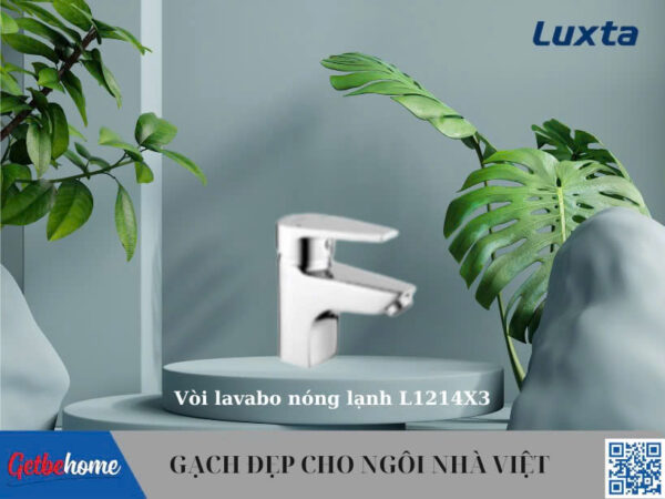 Vòi Lavabo nóng lạnh Luxta L1214X3