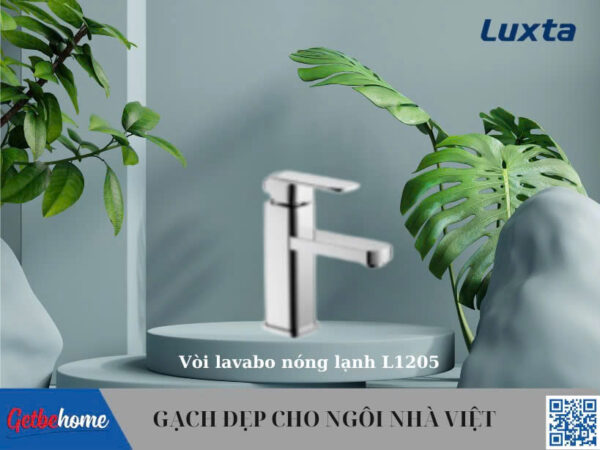 Vòi Lavabo nóng lạnh Luxta L1205