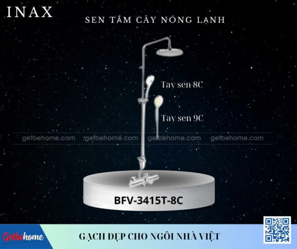 Sen cây nóng lạnh Inax BFV-3415T-8C