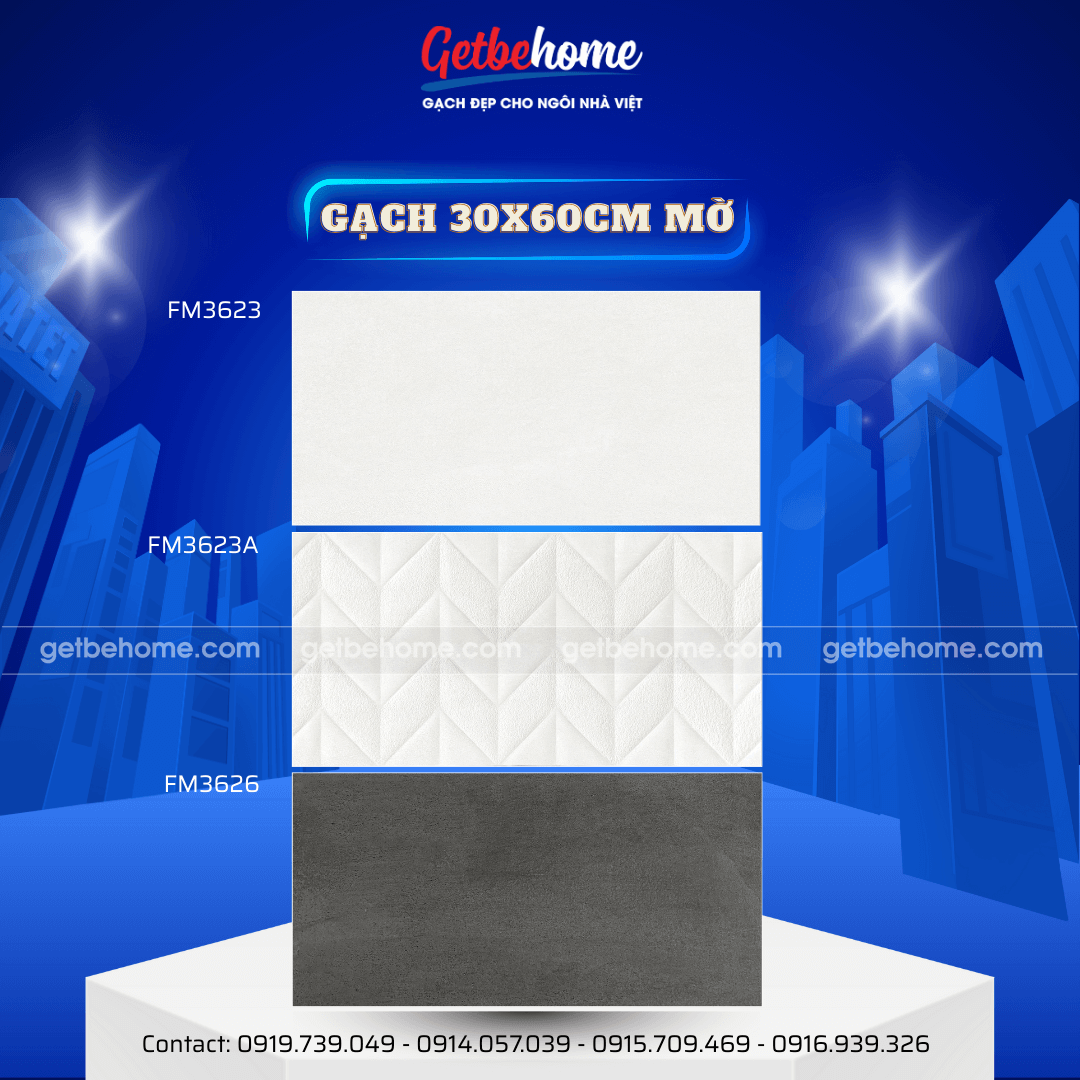 Gạch ốp tường 30x60 FM3623 - FM3623A - FM3626