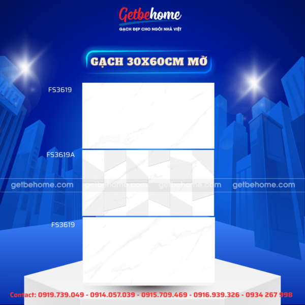 Gạch ốp tường 30x60 FS36019 - FS3619A