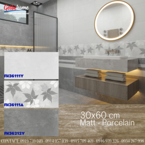 Gạch ốp tường 30x60 Feliz FH36111Y - FH36111A - FH36212Y