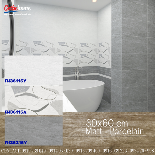 Gạch ốp tường 30x60 Feliz FH36115Y - FH36115A - FH36316Y