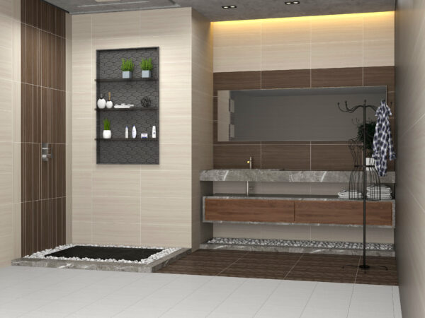 Gạch ốp tường Vân Travertine Viglacera 30x60 VHP3607 - VHP3608 - Ảnh 2