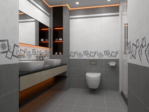 Gạch ốp tường Viglacera 30x60 KTM3985 - KTM3986A - KTM3986 - Ảnh 2